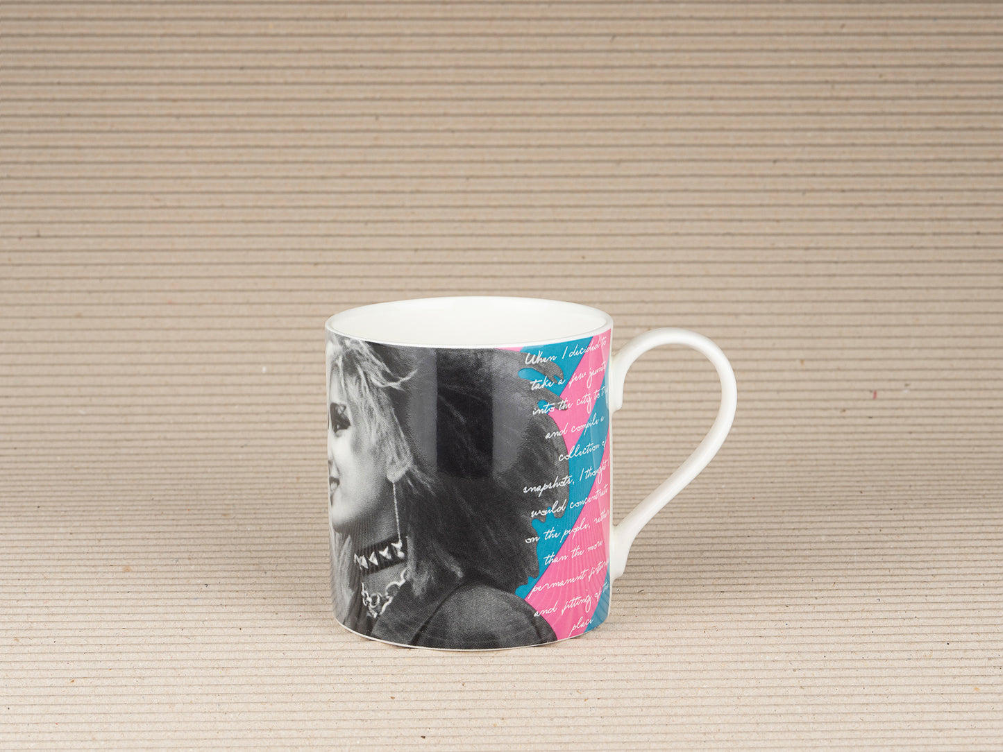 Shirley Baker Punk Fine Bone China Mug