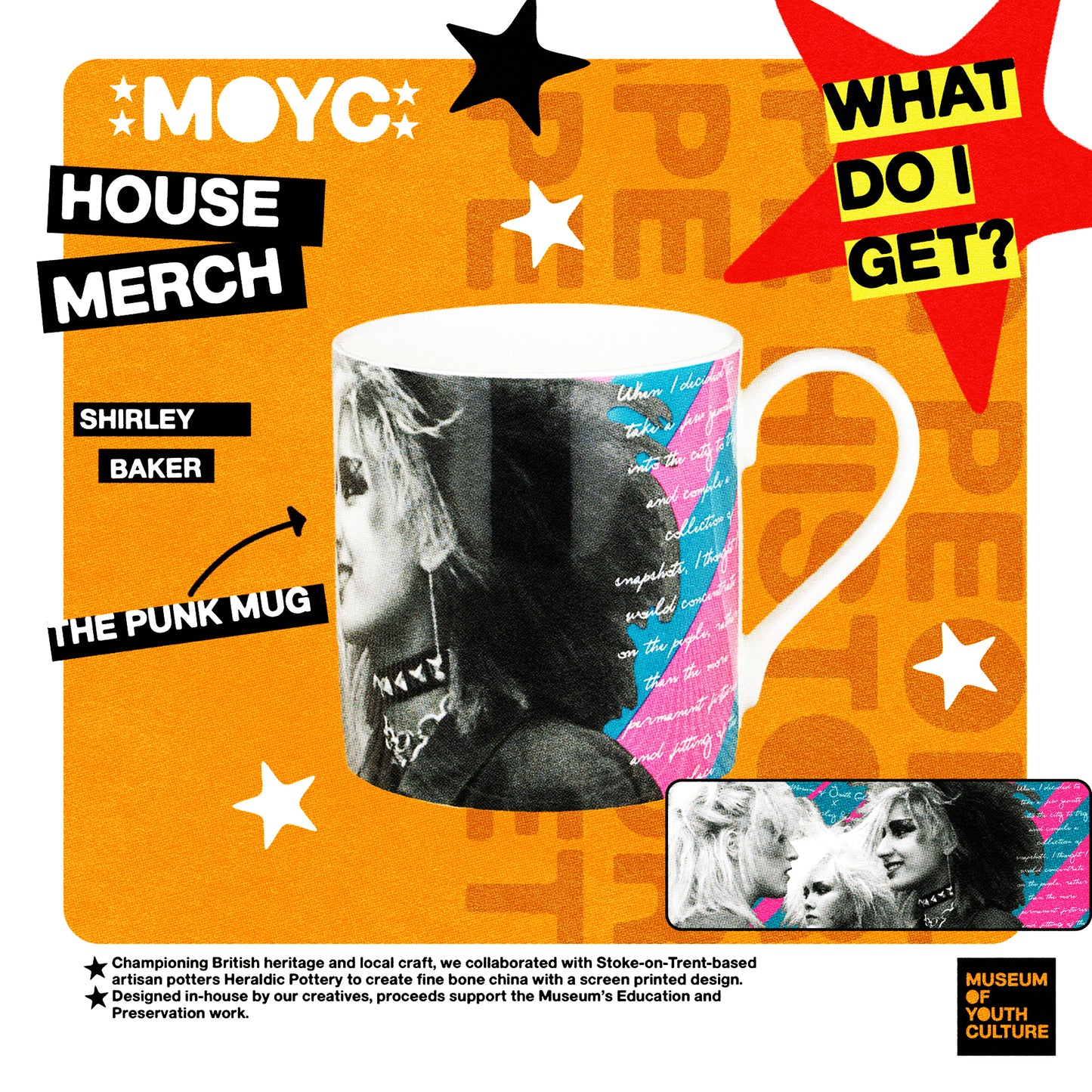 MOYC x HERALDIC POTTERY PUNK MUG