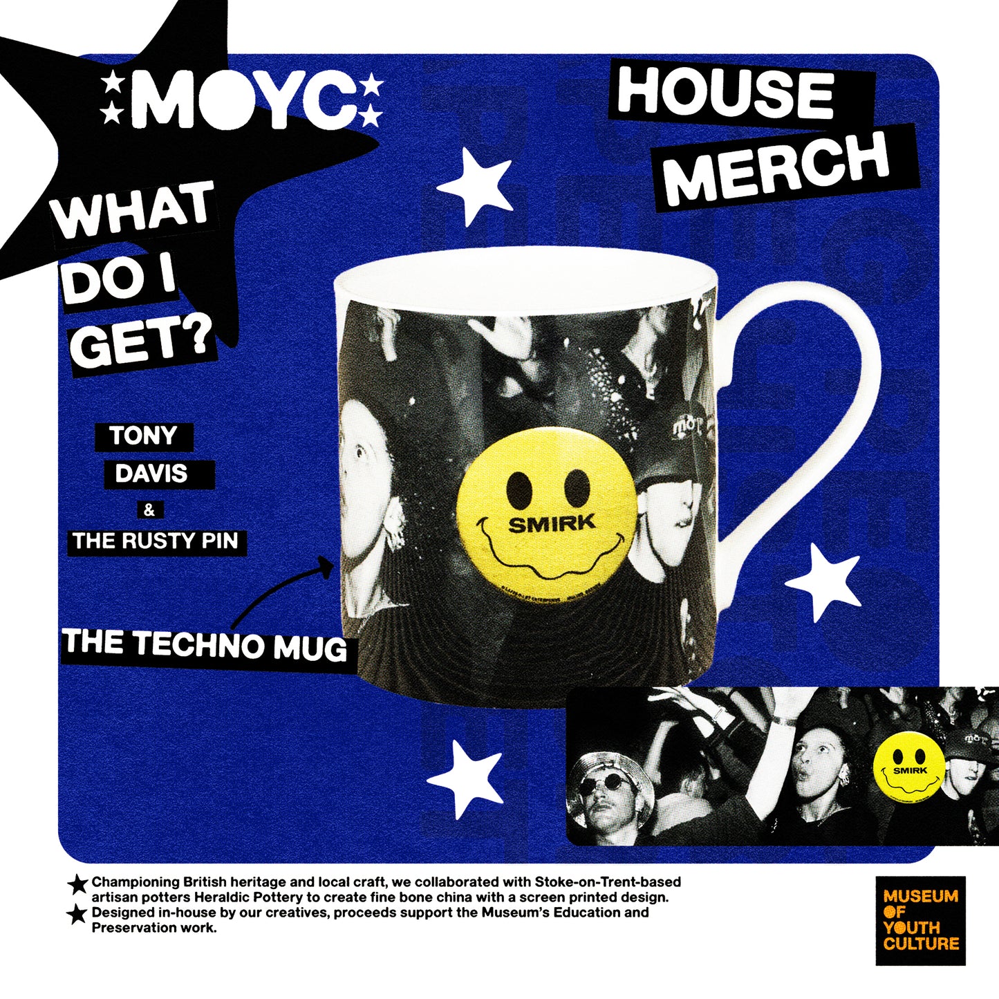 MOYC x HERALDIC POTTERY TECHNO MUG