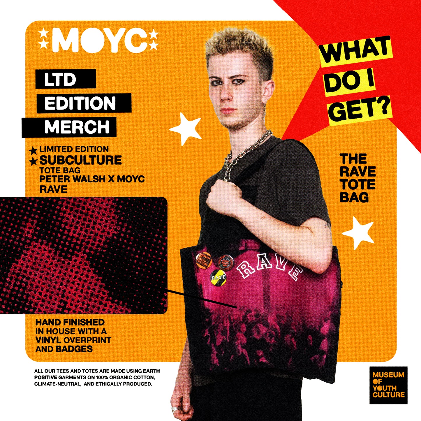 LIMITED EDITION RAVE TOTE BAG