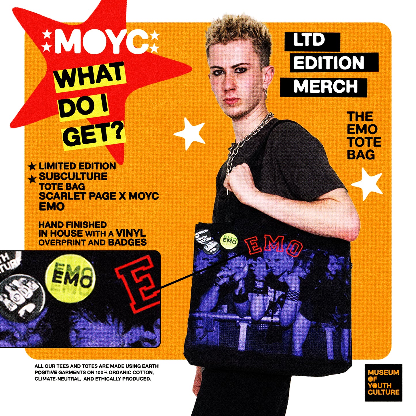LIMITED EDITION EMO TOTE BAG